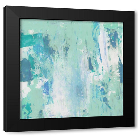 Garden Abstraction 15 Black Modern Wood Framed Art Print with Double Matting by Buddenhaugen, Sophia