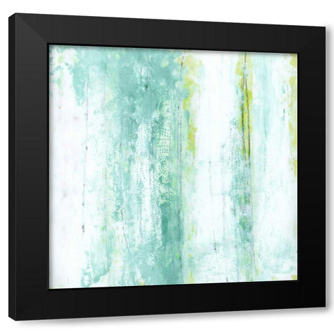Garden Abstraction 16 Black Modern Wood Framed Art Print by Buddenhaugen, Sophia