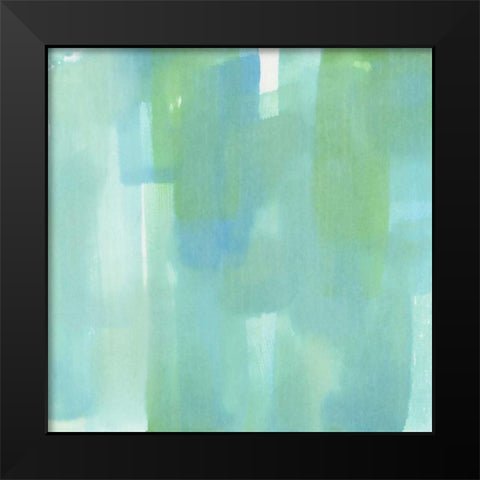 Garden Abstraction 23 Black Modern Wood Framed Art Print by Buddenhaugen, Sophia
