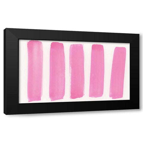 Garden Abstraction 25 Black Modern Wood Framed Art Print with Double Matting by Buddenhaugen, Sophia