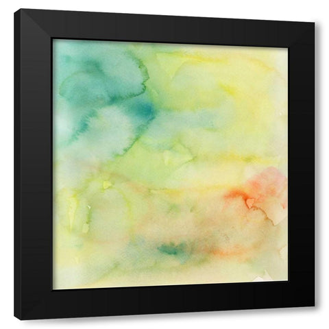 Garden Abstraction 31 Black Modern Wood Framed Art Print by Buddenhaugen, Sophia