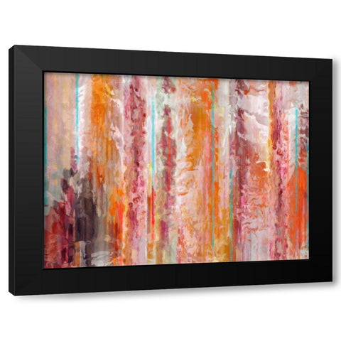 Passion Black Modern Wood Framed Art Print by Kaplinsky, Matt