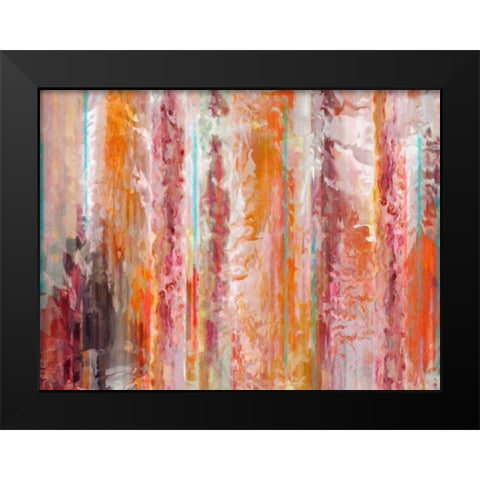Passion Black Modern Wood Framed Art Print by Kaplinsky, Matt