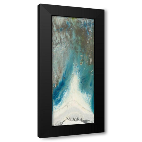 Heleotrope 2 Black Modern Wood Framed Art Print by Bering, Blakely