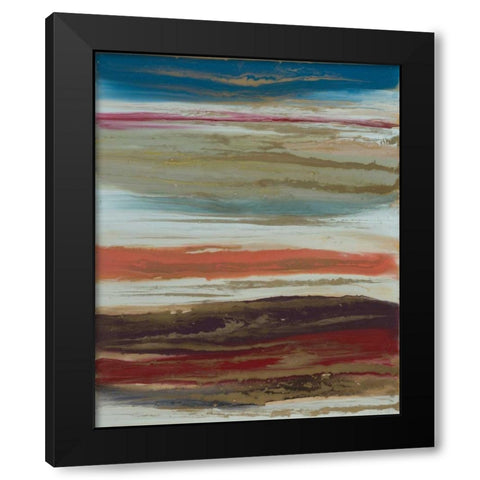 Morning Dawn Black Modern Wood Framed Art Print by Bering, Blakely