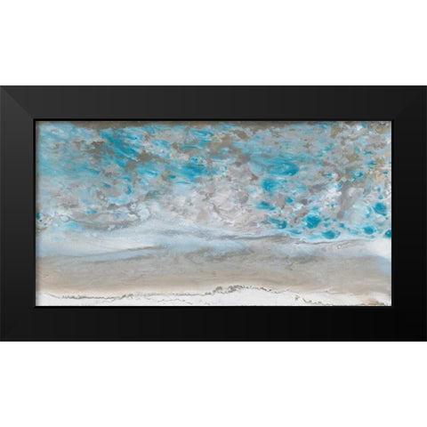 Low Tide Black Modern Wood Framed Art Print by Bering, Blakely