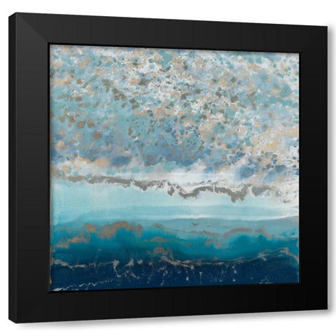 The Keys 2 Black Modern Wood Framed Art Print with Double Matting by Bering, Blakely