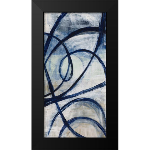 Sound of silence Black Modern Wood Framed Art Print by Hutton