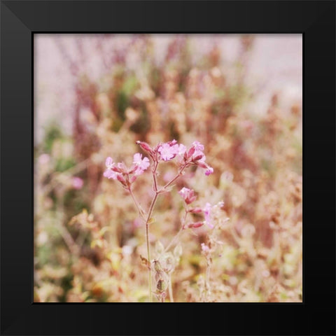 Garden Dreams 2 Black Modern Wood Framed Art Print by Hoey, Linda