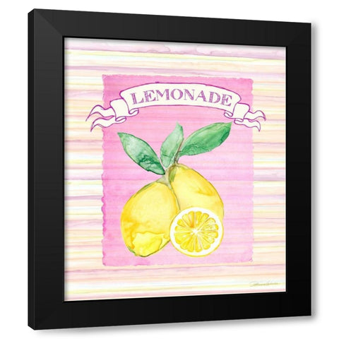 Citrus Orchard 1 Black Modern Wood Framed Art Print with Double Matting by Haberier, Patricia