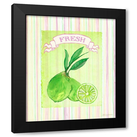 Citrus Orchard 4 Black Modern Wood Framed Art Print with Double Matting by Haberier, Patricia