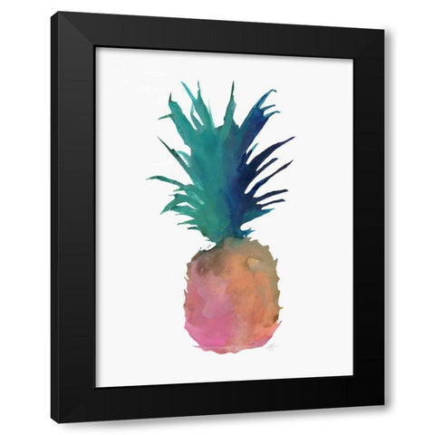 Tropical Life 1 Black Modern Wood Framed Art Print with Double Matting by Swartz, Megan