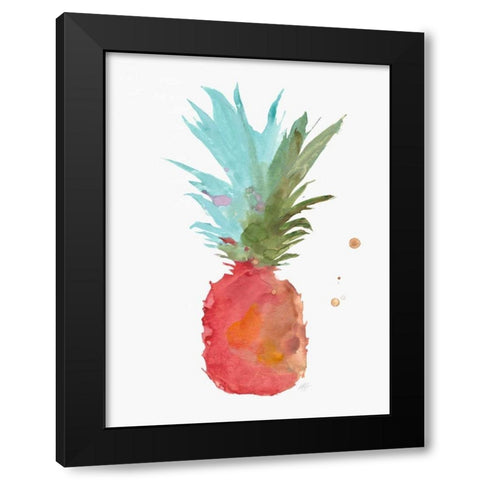 Tropical Life 3 Black Modern Wood Framed Art Print by Swartz, Megan