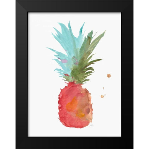Tropical Life 3 Black Modern Wood Framed Art Print by Swartz, Megan