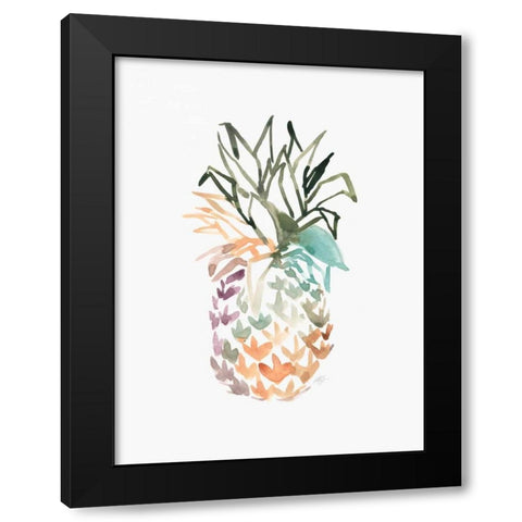 Cool and Tropical 2 Black Modern Wood Framed Art Print by Swartz, Megan