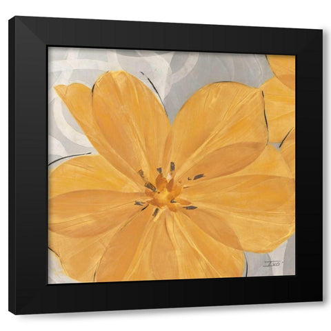 Amber Brights 1 Black Modern Wood Framed Art Print with Double Matting by Stoyanov, Ivo