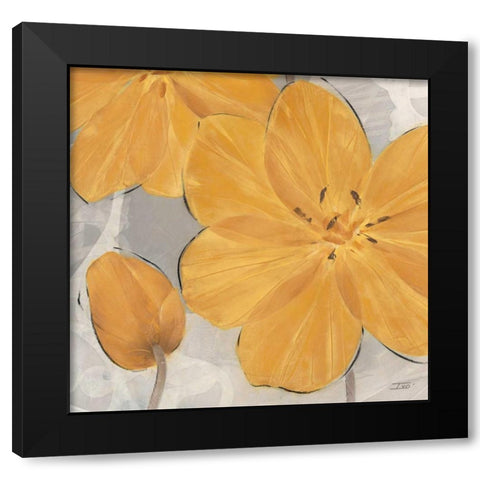 Amber Brights 2 Black Modern Wood Framed Art Print by Stoyanov, Ivo