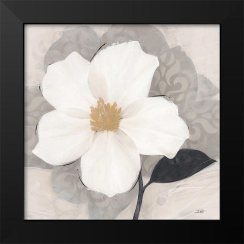 ?lÃ©gance Blanc Black Modern Wood Framed Art Print by Stoyanov, Ivo