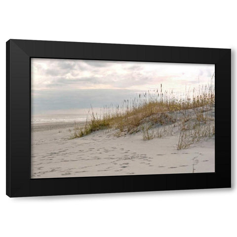 Calm by the Sea Black Modern Wood Framed Art Print by Sememza, Marlana