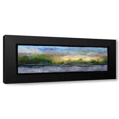 Magic Vista Black Modern Wood Framed Art Print with Double Matting by Kroeker, Wendy