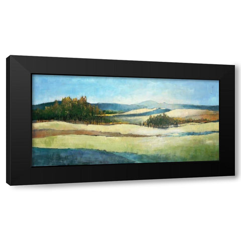 Far Horizons Black Modern Wood Framed Art Print with Double Matting by Kroeker, Wendy