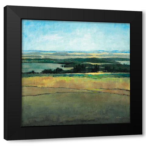 Forever View Black Modern Wood Framed Art Print with Double Matting by Kroeker, Wendy