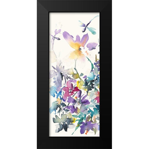 Forever Summer 1 Black Modern Wood Framed Art Print by Johannesson, Karin