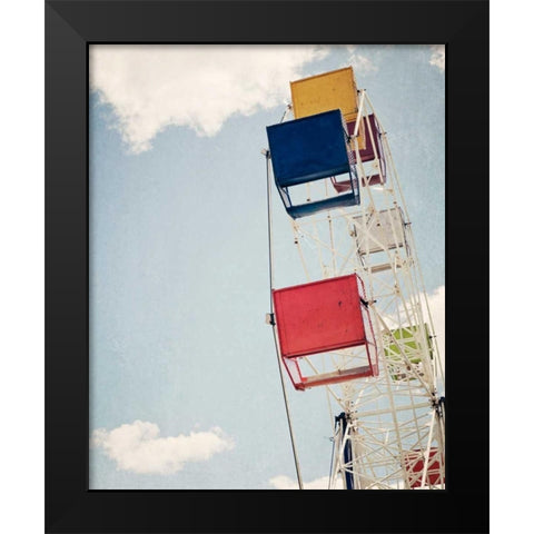 Skyride Black Modern Wood Framed Art Print by Susannah Tucker Photography