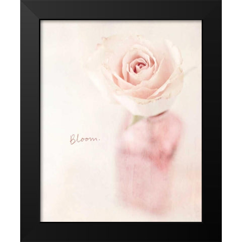 Quiet Floral Setting 2 Black Modern Wood Framed Art Print by Susannah Tucker Photography