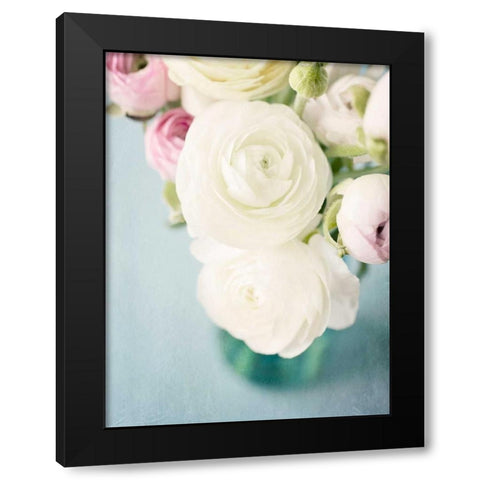 Still Beauty in Pastel 1 Black Modern Wood Framed Art Print with Double Matting by Susannah Tucker Photography
