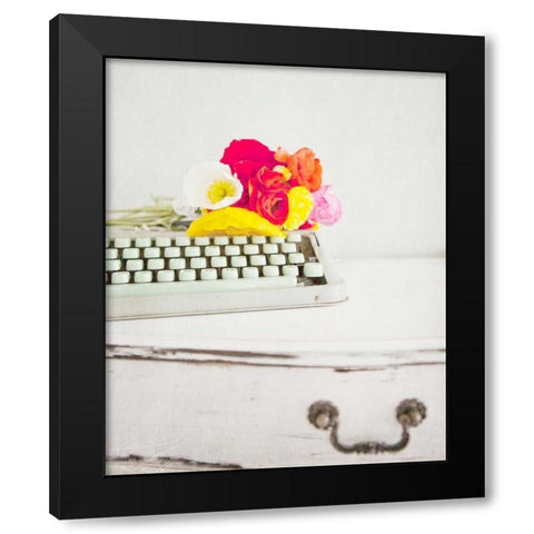 Happy Daydream 1 Black Modern Wood Framed Art Print with Double Matting by Susannah Tucker Photography