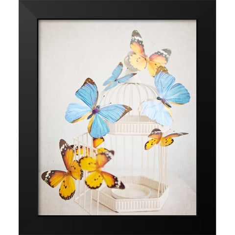 Happy Daydream 2 Black Modern Wood Framed Art Print by Susannah Tucker Photography