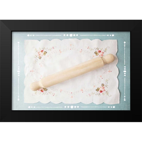 Baking Diary 2 Black Modern Wood Framed Art Print by Susannah Tucker Photography