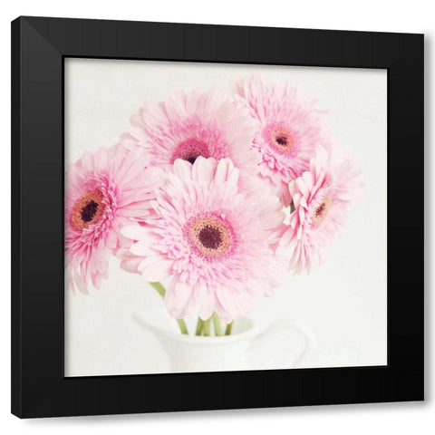 Pretty in Pink Black Modern Wood Framed Art Print by Susannah Tucker Photography