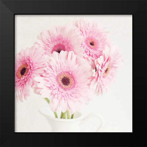 Pretty in Pink Black Modern Wood Framed Art Print by Susannah Tucker Photography