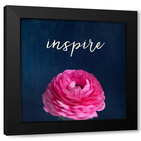 Inspire Black Modern Wood Framed Art Print by Susannah Tucker Photography