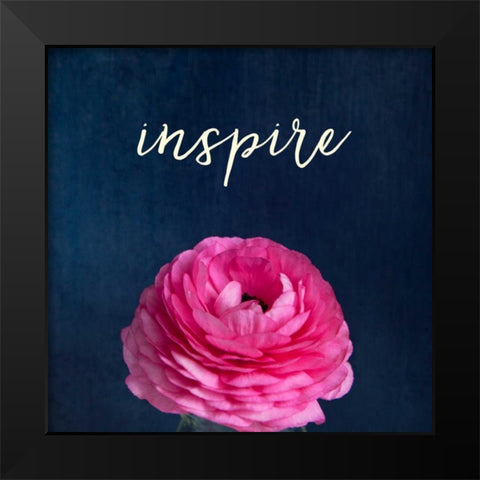 Inspire Black Modern Wood Framed Art Print by Susannah Tucker Photography