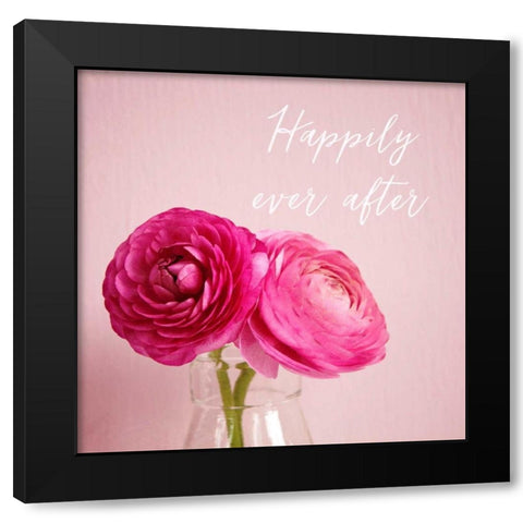 Happily Ever After Black Modern Wood Framed Art Print by Susannah Tucker Photography
