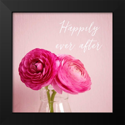 Happily Ever After Black Modern Wood Framed Art Print by Susannah Tucker Photography