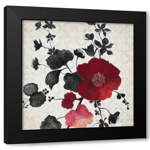 Studio Pop 1 Black Modern Wood Framed Art Print with Double Matting by Studio M
