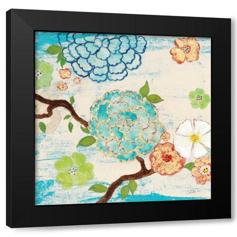 Heavenly Creatures 1 Black Modern Wood Framed Art Print with Double Matting by Studio M