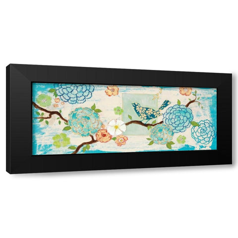 Heavenly Creatures Black Modern Wood Framed Art Print with Double Matting by Studio M