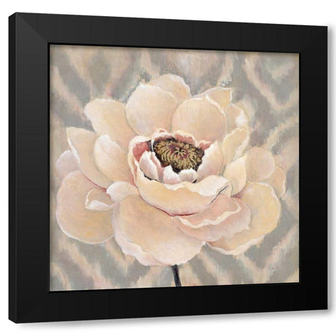 InspiredBlossom Black Modern Wood Framed Art Print with Double Matting by Studio M