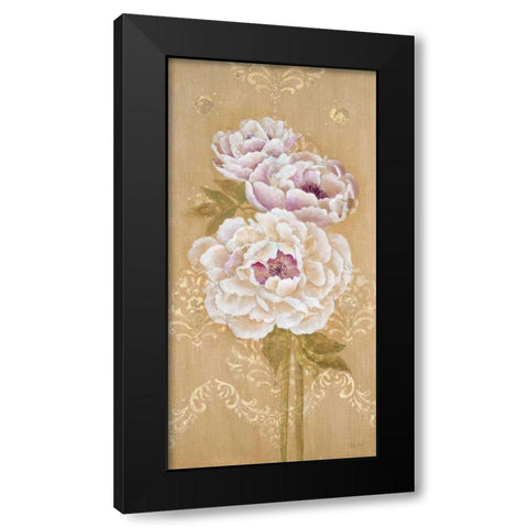 Opulent Simplicity Panel 1 Black Modern Wood Framed Art Print by Studio M
