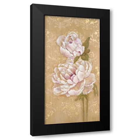 Opulent Simplicity Panel 2 Black Modern Wood Framed Art Print by Studio M