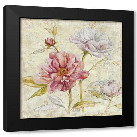 Studio Field Sketch 4 Black Modern Wood Framed Art Print with Double Matting by Studio Rofino