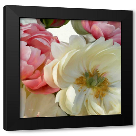 Beautiful Soul 1 Black Modern Wood Framed Art Print with Double Matting by Studio Rofino