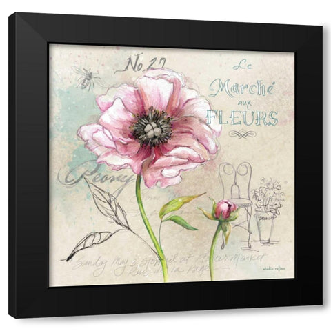 Sketchbook Days 3 Black Modern Wood Framed Art Print with Double Matting by Studio Rofino