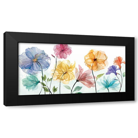 Jardin Transparente  Black Modern Wood Framed Art Print with Double Matting by Studio Rofino