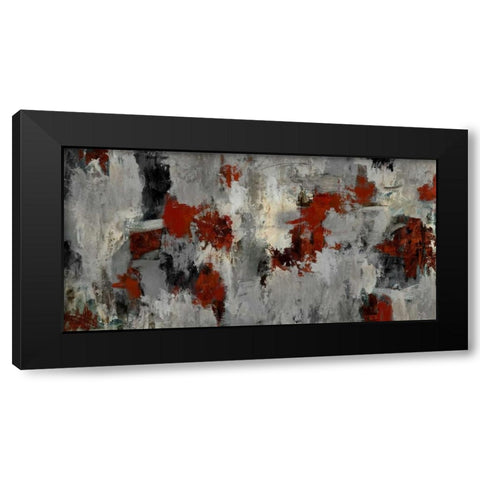 Abstract Defined Black Modern Wood Framed Art Print by Green, Elise